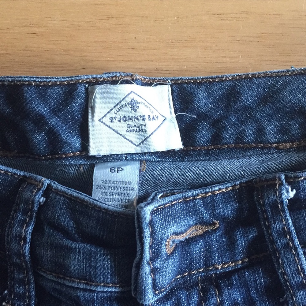 St. John’s bay, size 6 jeans